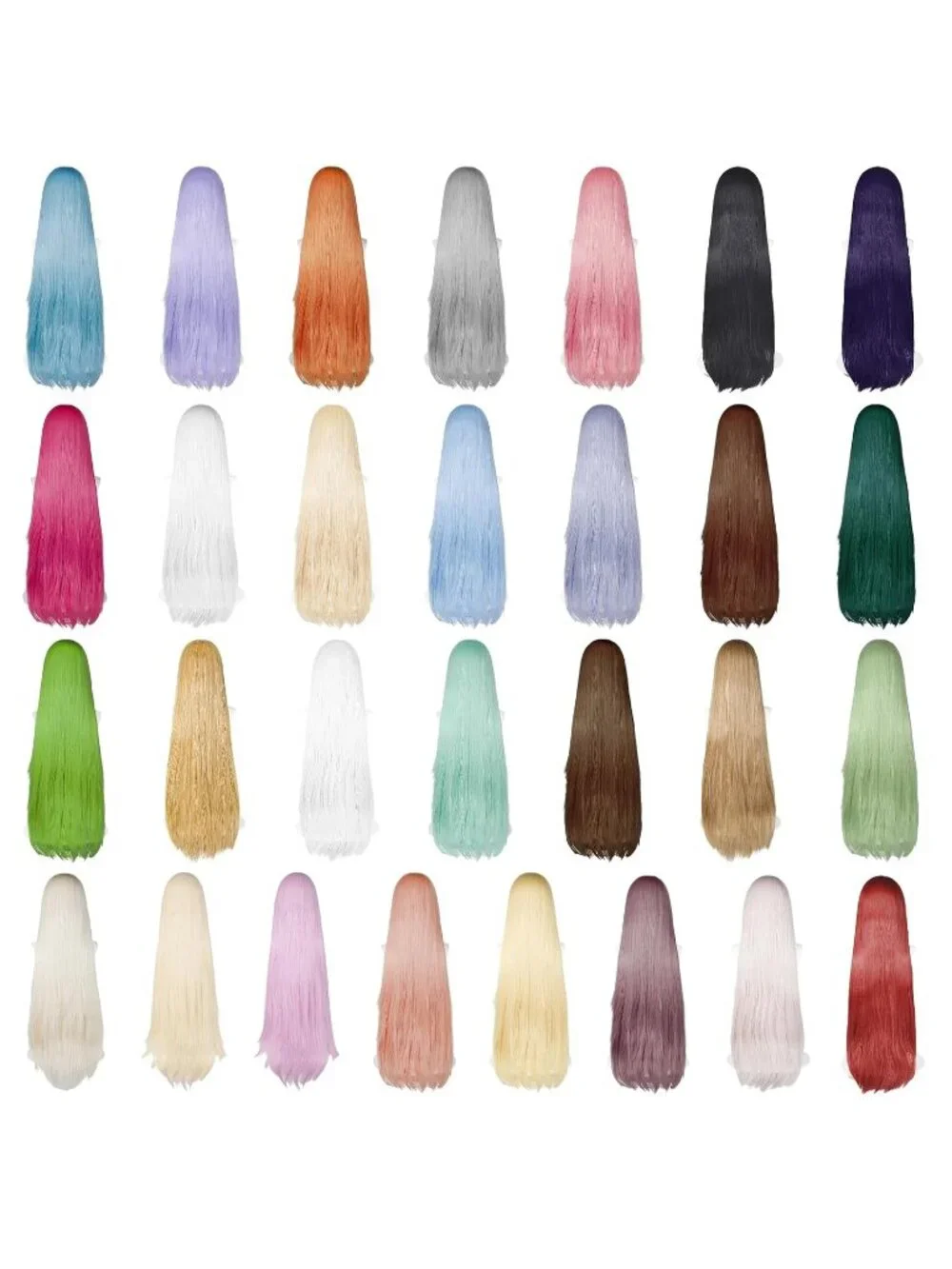 Women's Blonde 100 Cm Heat Resistant Universal Straight Costume Long Wigs